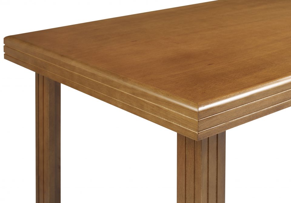 Conjunto de Mesa Madeira Maciça com 6 Cadeiras Essência - Mel